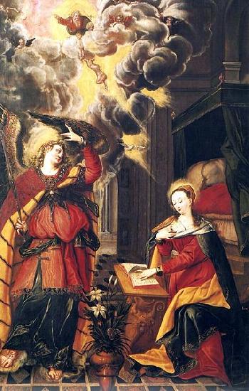 Jakob Mertens Annunciation Norge oil painting art